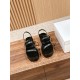 The row sandals