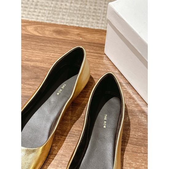 The row sandals
