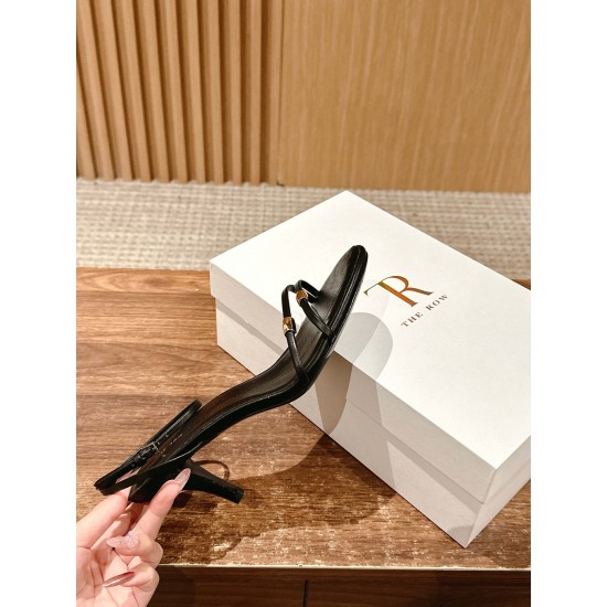 The row sandals