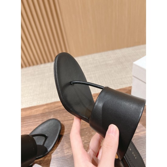 The row sandals