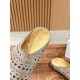 The row sandals