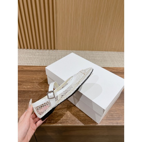 The row sandals