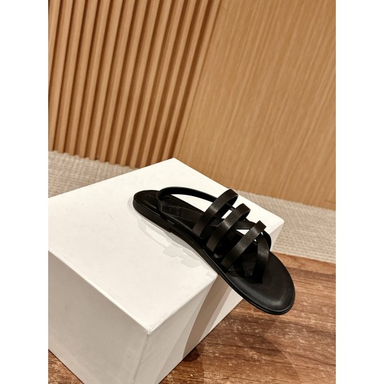 The row sandals