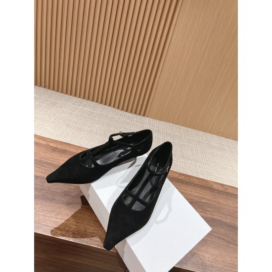 The row sandals