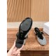The row sandals