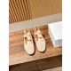 The row sandals