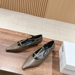 The row sandals