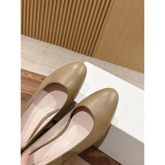 The row sandals