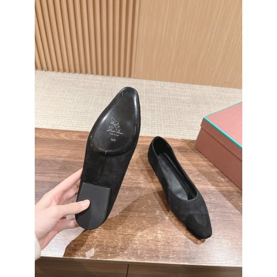 loro piana  ballet shoes