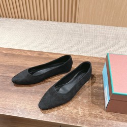 loro piana  ballet shoes