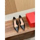 high-heeled shoes
