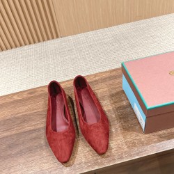 loro piana  ballet shoes