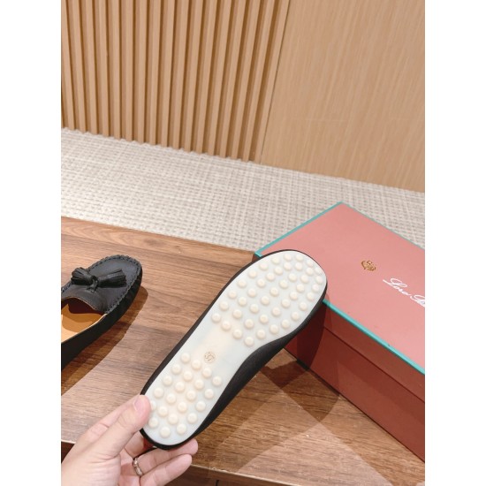 loro piana bean shoes