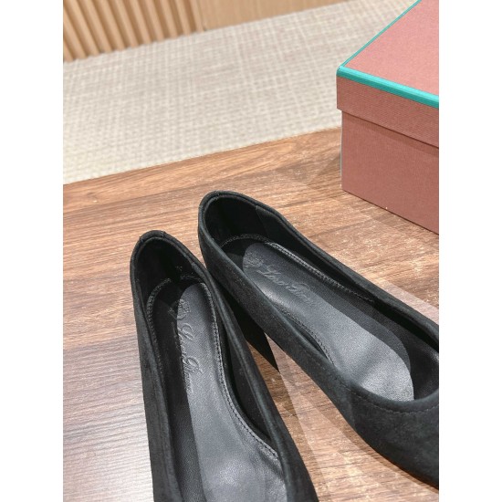 loro piana  ballet shoes