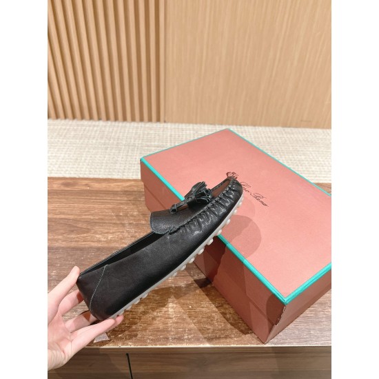 loro piana bean shoes