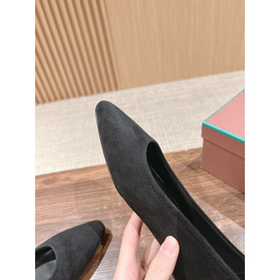 loro piana  ballet shoes