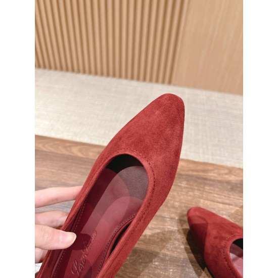 loro piana  ballet shoes