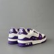 Trainer Low Casual Board Shoes White Purple Men's