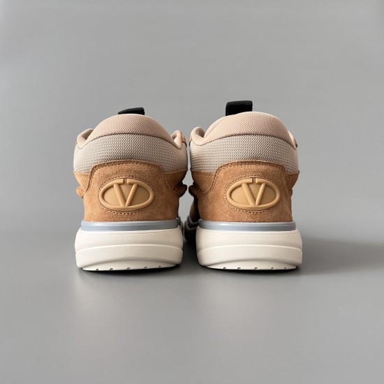 Mid Top Lace-Up Casual Shoes