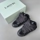 Leather Curb Sneakers