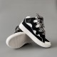 Leather Curb Sneakers