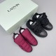 Leather Curb Sneakers