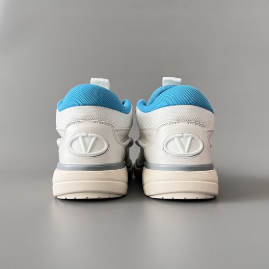 Mid Top Lace-Up Casual Shoes