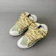Leather Curb Sneakers