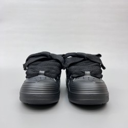 Leather Curb Sneakers