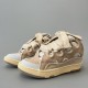 Leather Curb Sneakers