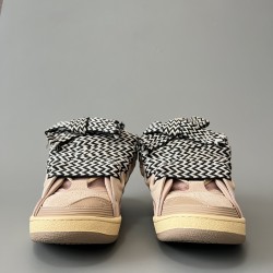 Leather Curb Sneakers