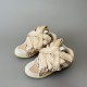 Leather Curb Sneakers