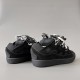 Leather Curb Sneakers