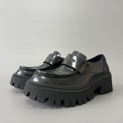 Tractor Round Toe Loafers