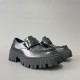 Tractor Round Toe Loafers