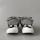Leather Curb Sneakers