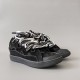 Leather Curb Sneakers