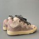Leather Curb Sneakers