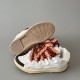 Leather Curb Sneakers