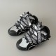 Leather Curb Sneakers