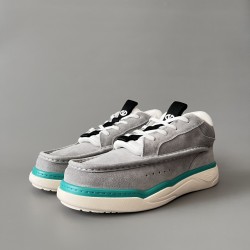 Mid Top Lace-Up Casual Shoes