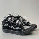 Leather Curb Sneakers