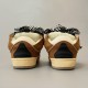 Leather Curb Sneakers