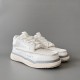 Mid Top Lace-Up Casual Shoes