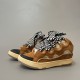 Leather Curb Sneakers