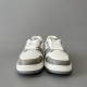 Trainer Low Top Casual Board Shoes White Gray Men's