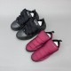 Leather Curb Sneakers