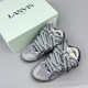 Leather Curb Sneakers