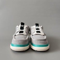 Mid Top Lace-Up Casual Shoes