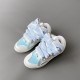 Leather Curb Sneakers